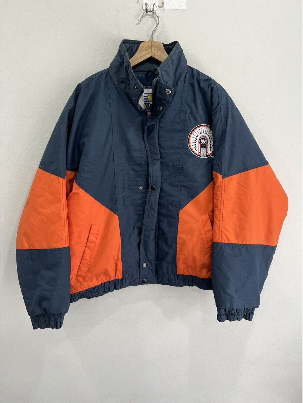 Vintage Illinois Illini Jacket puffer